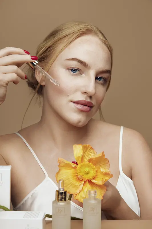 Syuzanna Schenk, founder of RealSkin Art professional skincare brand